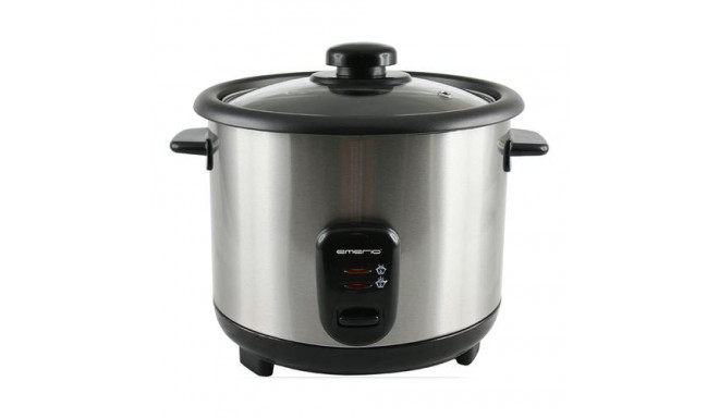 Emerio RCE-110118 rice cooker 1.5 L 500 W Black, Stainless steel