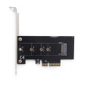 Gembird PEX-M2-01 interface cards/adapter Internal M.2, PCIe