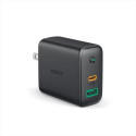 AUKEY PA-D5 mobile device charger Universal Black AC Fast charging Indoor