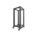 Lanberg OR01-6827-B rack cabinet 27U Freestanding rack Black