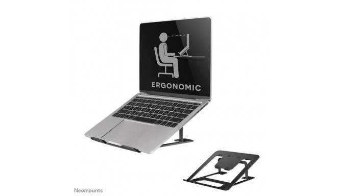 Neomounts NSLS085BLACK Laptop stand 10-17" - foldable - compact - universal