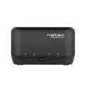 NATEC Kangaroo Dual USB 3.2 Gen 1 (3.1 Gen 1) Type-A Black