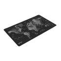 NATEC Time Zone Map Maxi Black, Grey