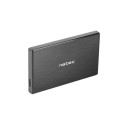 NATEC NKZ-0941 storage drive enclosure HDD/SSD enclosure Black 2.5&quot;
