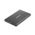 NATEC NKZ-0941 storage drive enclosure HDD/SSD enclosure Black 2.5&quot;