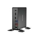 Shuttle XPC Nano PC NC40U, Intel Celeron 7305U, 1x HDMI, 1x DP,1xUSB-C/DP, 6x USB3.2, 1x 2.5&quo