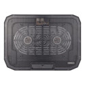 Deltaco LTC-100 notebook cooling pad 39.6 cm (15.6&quot;) 1400 RPM Black