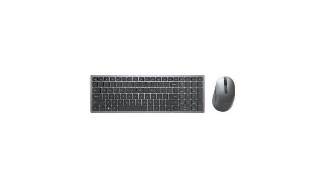 DELL KM7120W keyboard Mouse included Office RF Wireless + Bluetooth QWERTY US International Grey, Ti