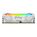 Kingston Technology FURY 32GB 6000MT/s DDR5 CL32 DIMM (Kit of 2) Renegade RGB White XMP