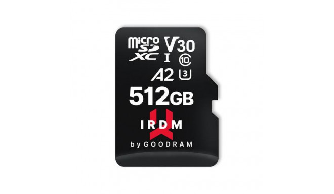 Goodram IRDM M2AA 512 GB MicroSDXC UHS-I Class 10