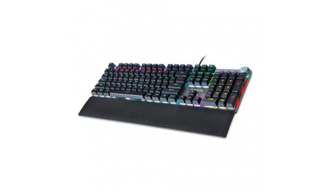 iBox AURORA K-3 keyboard Gaming USB QWERTY Black, Silver