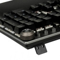 iBox AURORA K-4 keyboard Gaming USB QWERTY Black, Silver