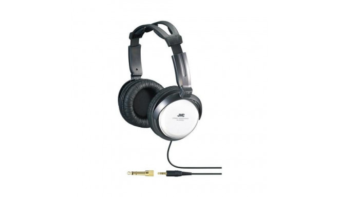 JVC HA-RX500-E Headphones Wired Head-band Music Black, White