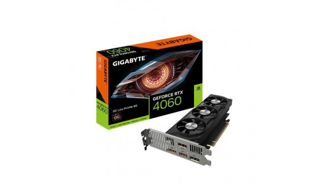 GIGABYTE GeForce RTX 4060 OC Low Profile 8G NVIDIA 8 GB GDDR6