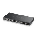 Zyxel GS2220-50-EU0101F network switch Managed L2 Gigabit Ethernet (10/100/1000) Black