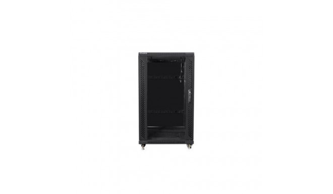 Lanberg FF01-6622-12B rack cabinet 22U Freestanding rack Black