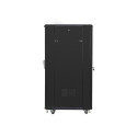 Lanberg FF01-6827-12B rack cabinet 27U Freestanding rack Black