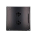 Extralink Rackmount cabinet 6U 600x600 Black wall mounted