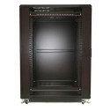 Extralink Rackmount cabinet 27U 600x800 Black standing