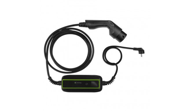 Green Cell EV16 electric vehicle charging station Black 1 Built-in display LCD