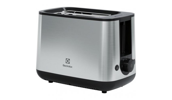 Electrolux E3T1-3ST toaster 2 slice(s) 800 W Black, Stainless steel