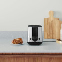 Electrolux E3T1-3ST toaster 2 slice(s) 800 W Black, Stainless steel