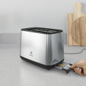 Electrolux E3T1-3ST toaster 2 slice(s) 800 W Black, Stainless steel