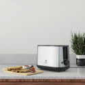 Electrolux E3T1-3ST toaster 2 slice(s) 800 W Black, Stainless steel