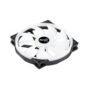 Aerocool DUO20 PC Fan 20cm ARGB LED Dual Ring Antivibration 6 Pins Black
