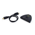 Gembird DSW-HDMI-35 interface hub Black