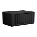 Synology DiskStation DS1821+ NAS/storage server Tower Ryzen Embedded V1500B 4 GB DDR4 0 TB DiskStati