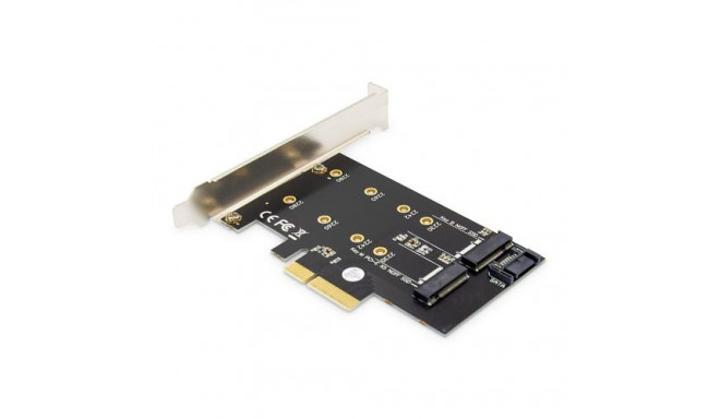 Digitus M.2 NGFF / NVMe SSD PCI Express 3.0 (x4) Add-On Card