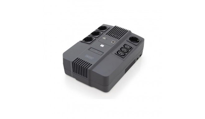 Digitus All-in-One UPS, 800VA/480W, LED