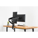 Digitus Universal Dual Monitor Mount with Gas Spring and Clamp Mount