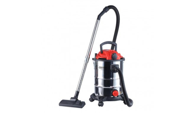 Camry Premium CR 7045 dust extractor Black, Red, Stainless steel 25 L 3400 W