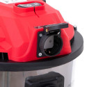 Camry Premium CR 7045 dust extractor Black, Red, Stainless steel 25 L 3400 W