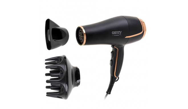 Camry Premium CR 2255 hair dryer 2000 W Black, Gold