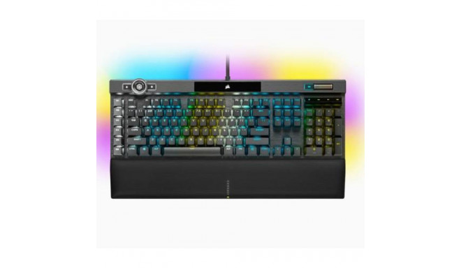 Corsair K100 RGB keyboard Gaming USB QWERTZ Dutch Black