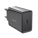 Baseus Speed Mini Smartphone Black AC Fast charging Indoor