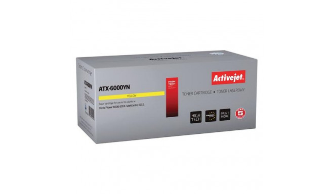 Activejet ATX-6000YN toner (replacement for Xerox 106R01633; Supreme; 1000 pages; yellow)