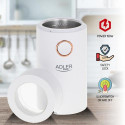 Adler AD4446WG coffee grinder 150 W White