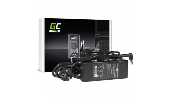 Green Cell AD02P power adapter/inverter Indoor 90 W Black