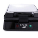 Adler AD 3036 waffle iron 4 waffle(s) 1500 W Black, Grey