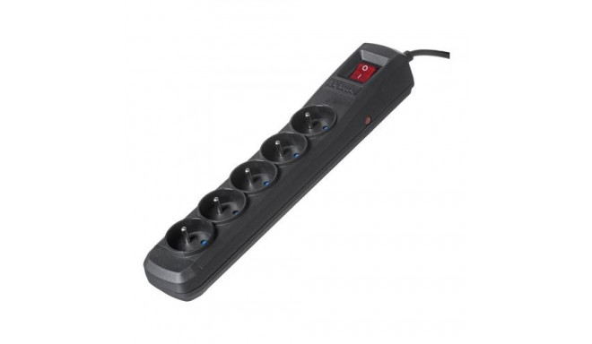 Activejet black power strip with cord ACJ COMBO 5G 1,5M/BEZP.AUTO/CZ