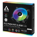 ARCTIC P12 PWM PST A-RGB 0dB Computer case Fan 12 cm Black, White 1 pc(s)