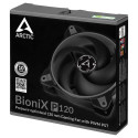 ARCTIC BioniX P120 (Grey) – Pressure-optimised 120 mm Gaming Fan with PWM PST