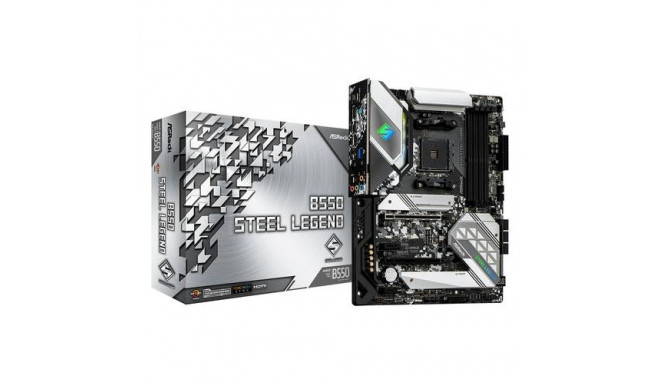 Asrock B550 Steel Legend AMD B550 Socket AM4 ATX