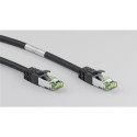 Goobay CAT 8.1 Patch Cord, S/FTP (PiMF), black, 0.25m