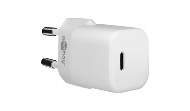 Goobay 59716 mobile device charger Smartphone, Tablet White AC Fast charging Indoor