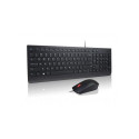 Lenovo 4X30L79925 keyboard Mouse included Universal USB QWERTY Lithuanian Black